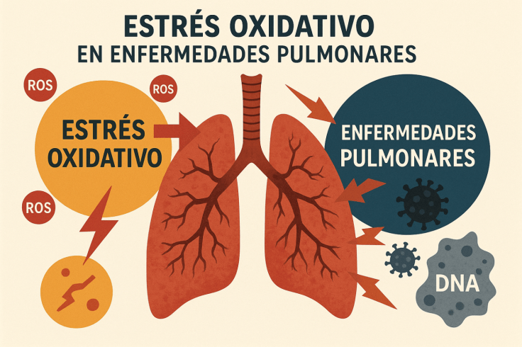 🫁 El Estrés Oxidativo: El Enemigo Silencioso en las Enfermedades Pulmonares. NUEVO&nbsp;ESTUDIO
