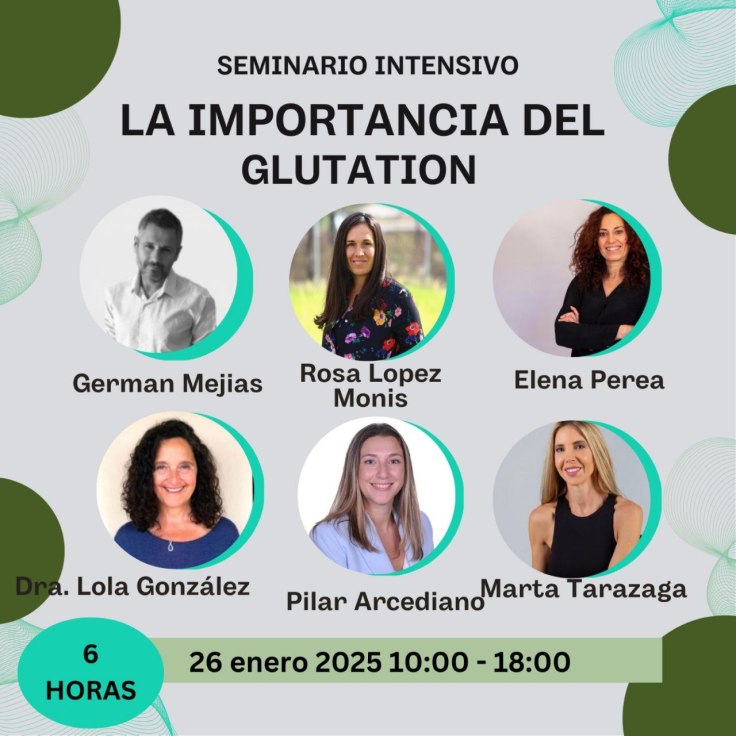 Curso gratuito de Formación: La importancia del Glutatión