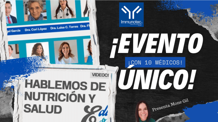 ¡Hablemos de nutrición y salud! ¡EVENTO ESPECIAL CON LA PARTICIPACIÓN DE 10 MÉDICOS! ¡No te pierdas este&nbsp;vídeo!