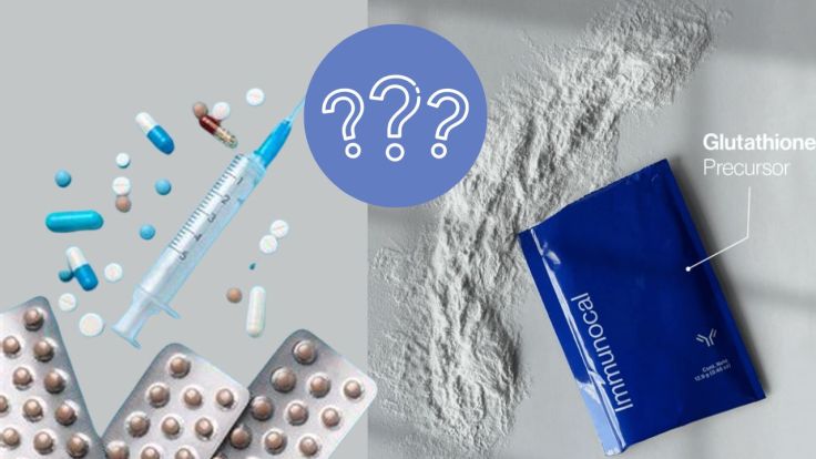 ¿Qué diferencia hay entre este precursor de Glutatión y los aportes de Glutatión oral, intravenoso o el NAC?. Por Dr. Jimmy&nbsp;Gutman