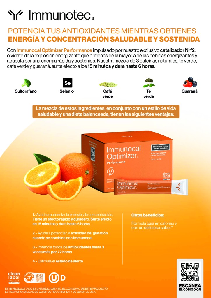IMMUNOCAL BOOSTER® ENERGY u OPTIMIZER