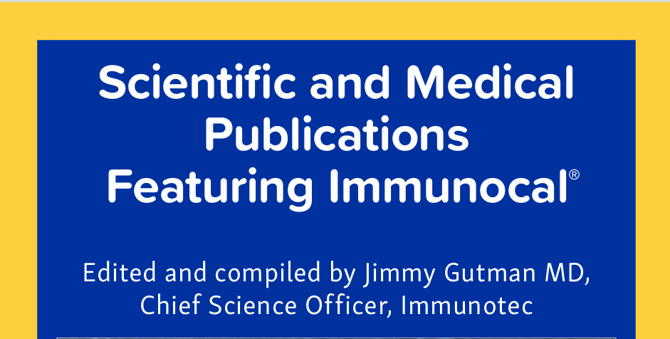 Scientific and Medical Publications Featuring Immunocal®