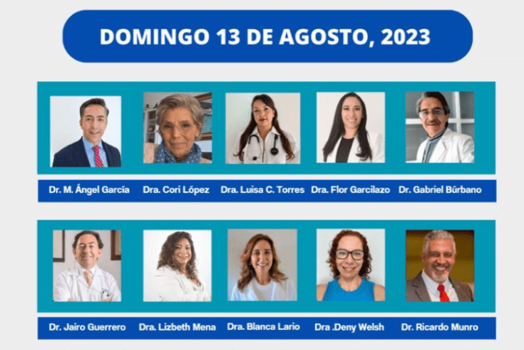¡Hablamos de nutrición y salud con 20 médicos! ¡Edición especial! ¡Dos eventos inéditos para el 13 y 20 de agosto de 2023! ¡Aparta esta&nbsp;hora!