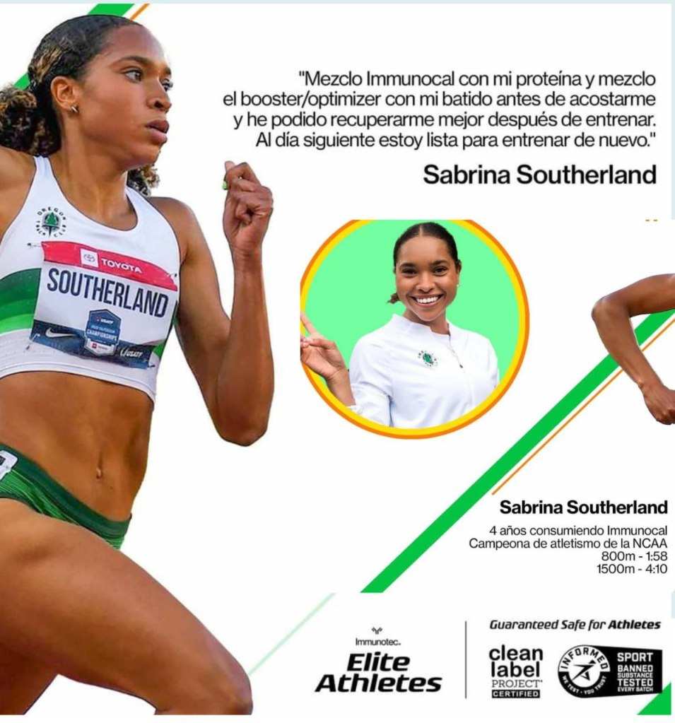 Immunocal Sport con el deporte de élite mundial.