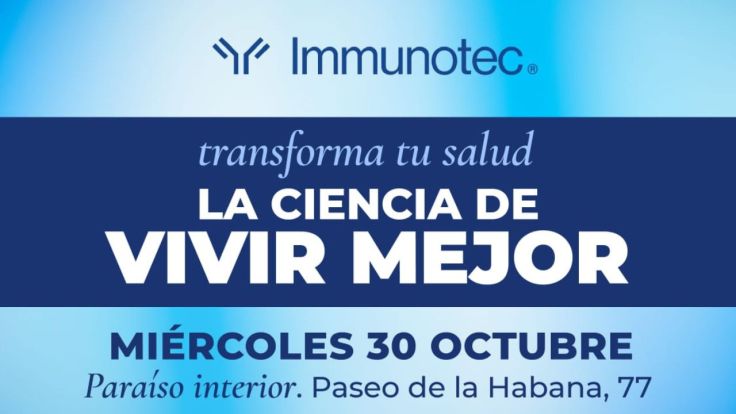 ¡DESCUBRE PRESENCIAL DE IMMUNOTEC EN MADRID!