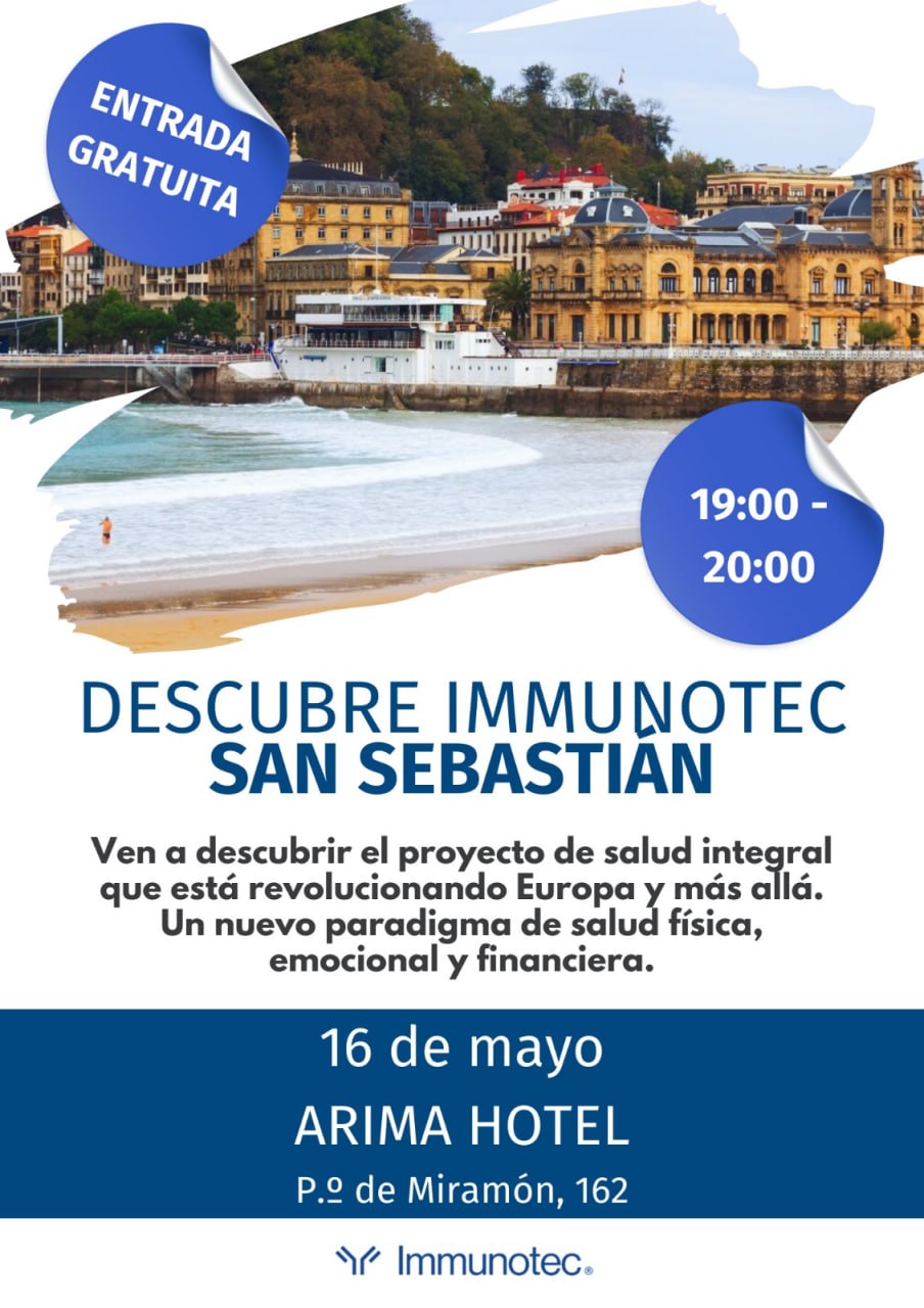 DESCUBRE IMMUNOTEC EN SAN SEBASTIAN