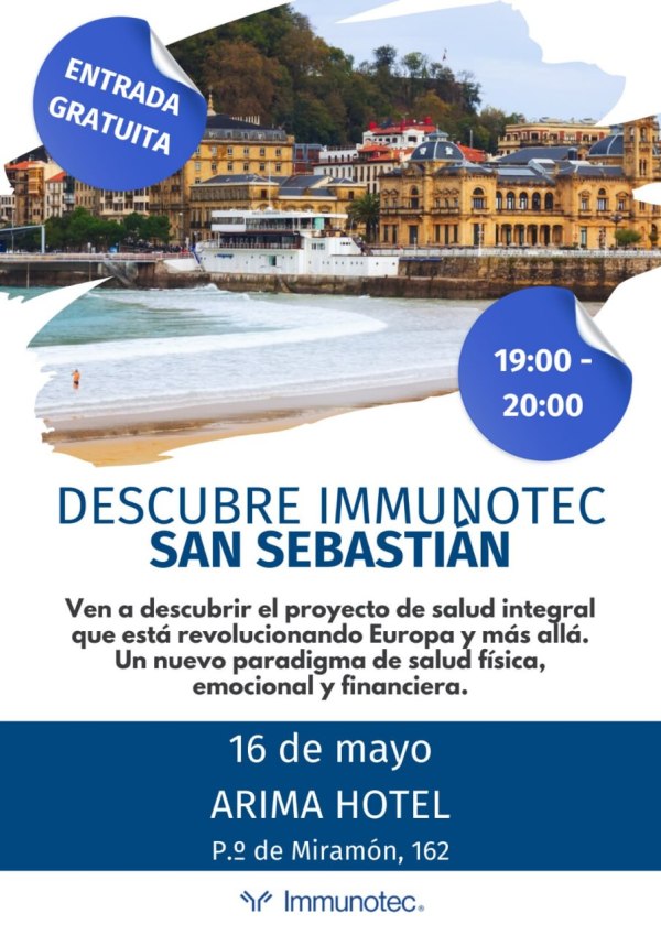 DESCUBRE IMMUNOTEC EN SAN SEBASTIAN